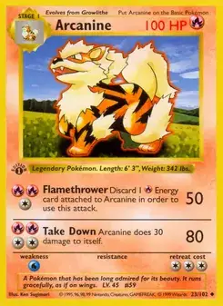 Arcanine — Base Set