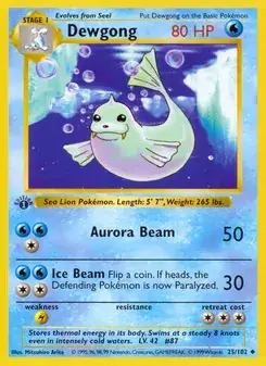 Dewgong — Base Set