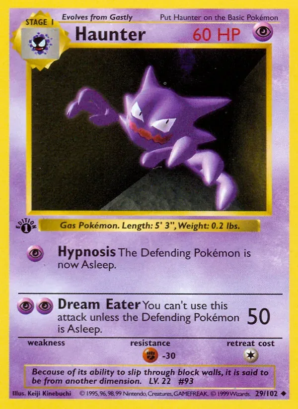 Haunter — Base Set