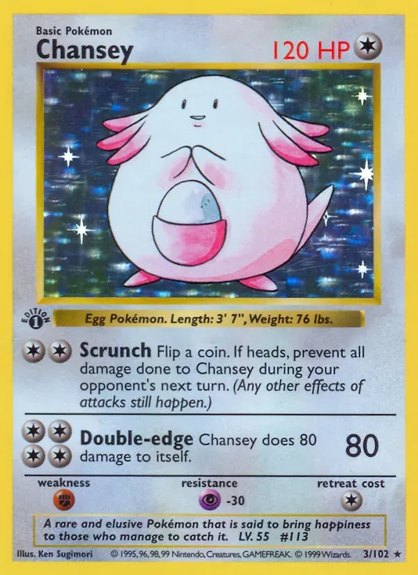 Chansey — Base Set