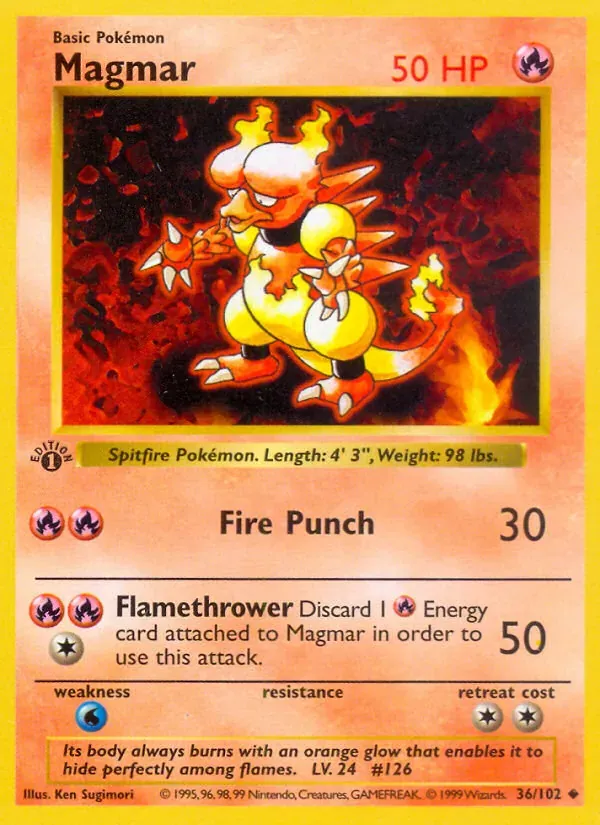 Magmar — Base Set