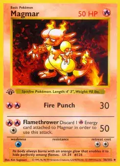 Magmar — Base Set