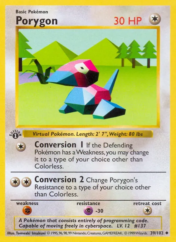 Porygon — Base Set