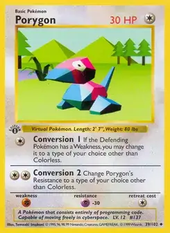 Porygon — Base Set