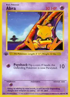 Abra — Base Set
