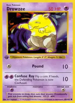 Drowzee — Base Set