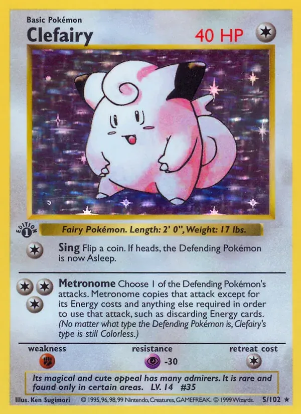 Clefairy — Base Set
