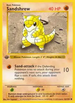 Sandshrew — Base Set
