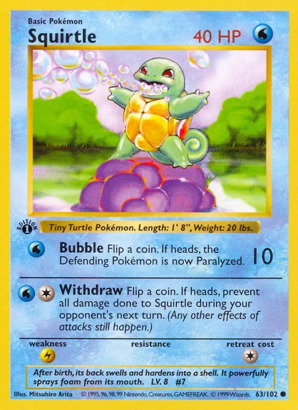 Squirtle — Base Set