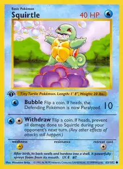 Squirtle — Base Set