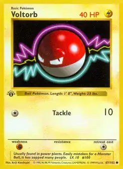 Voltorb — Base Set