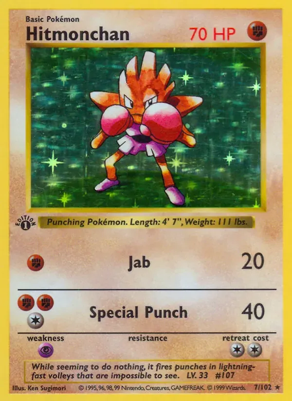 Hitmonchan — Base Set