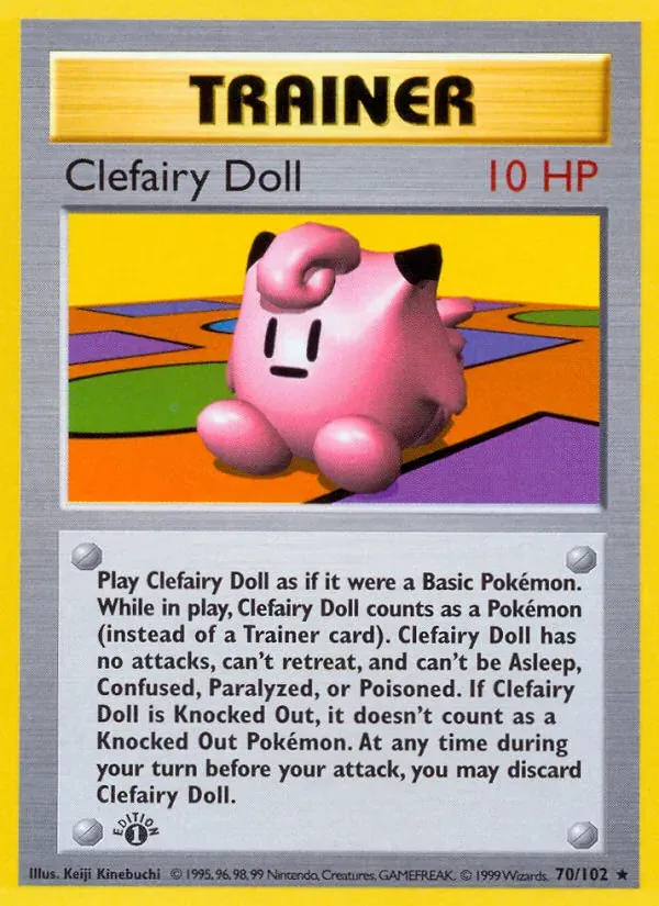 Clefairy Doll — Base Set