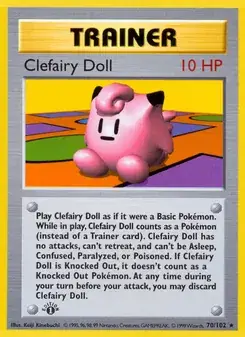 Clefairy Doll — Base Set
