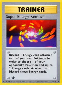 Super Energy Removal — Base Set