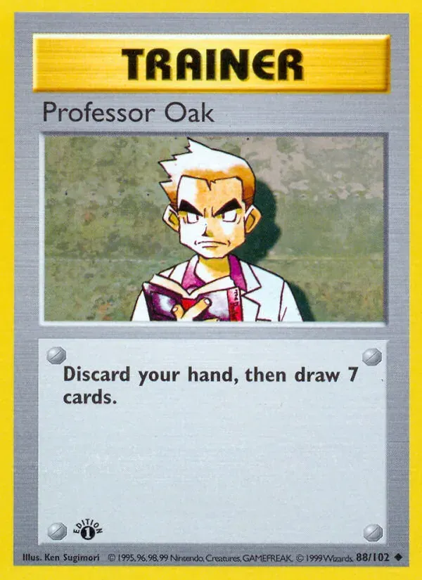 Professor Oak — Base Set