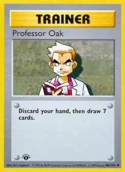 Professor Oak — Base Set