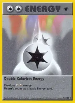 Double Colorless Energy — Base Set