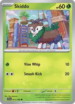 Skiddo — Scarlet & Violet