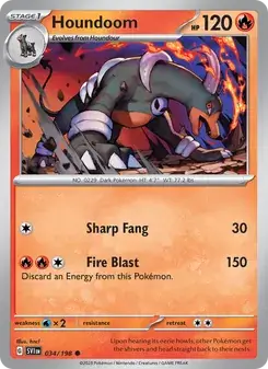 Houndoom — Scarlet & Violet
