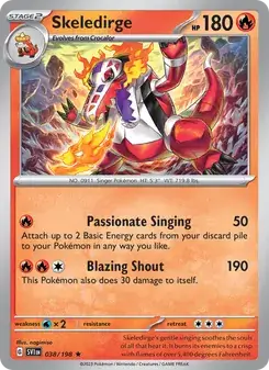 Skeledirge — Scarlet & Violet