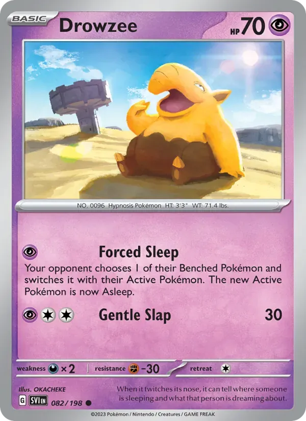 Drowzee — Scarlet & Violet