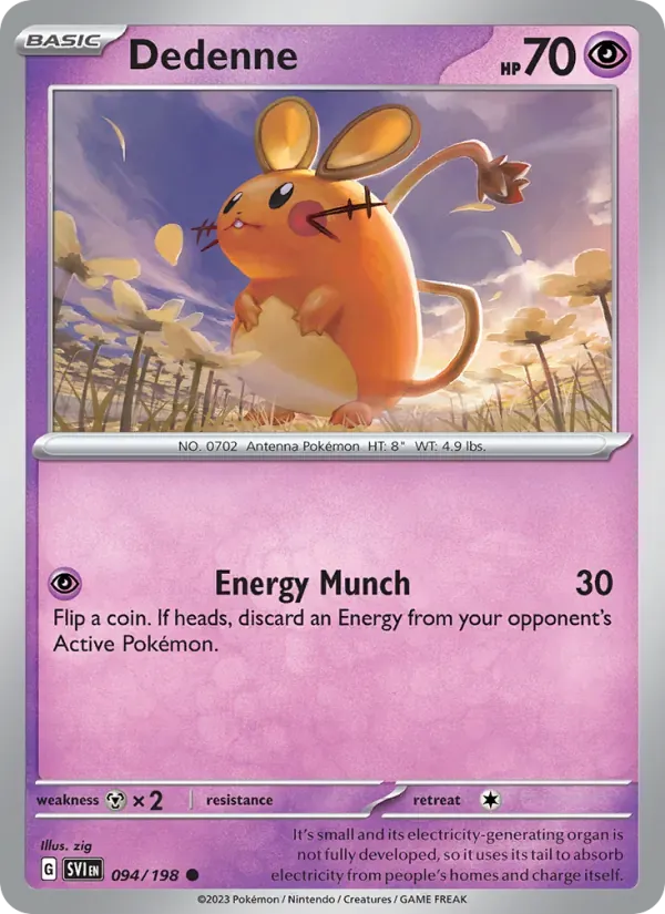 Dedenne — Scarlet & Violet