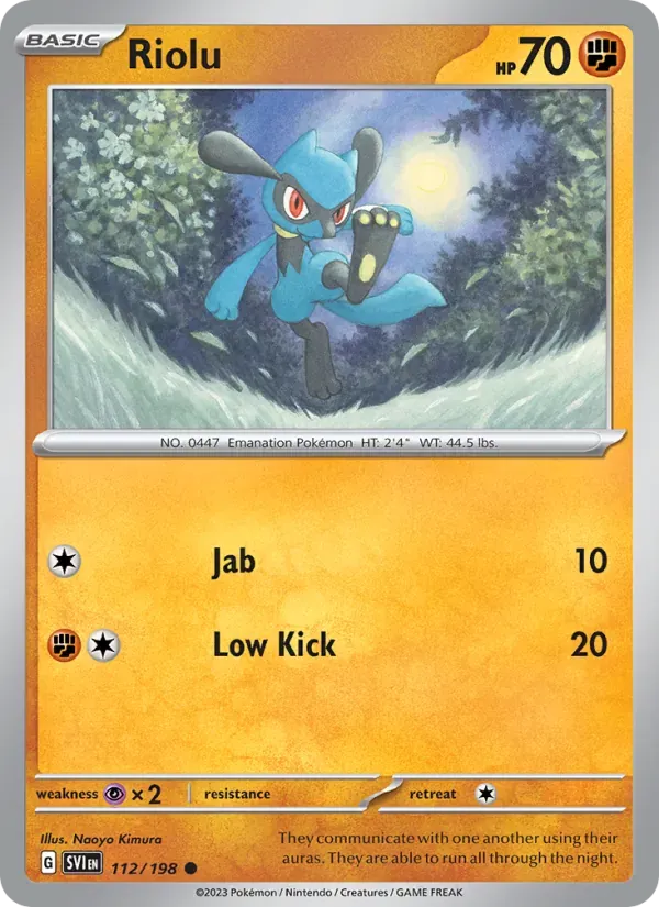 Riolu — Scarlet & Violet