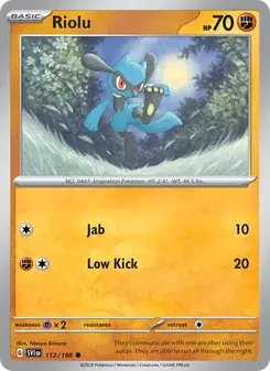 Riolu — Scarlet & Violet