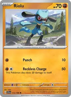 Riolu — Scarlet & Violet