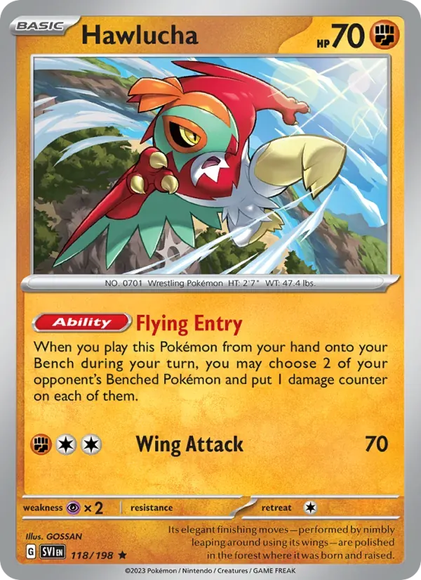 Hawlucha — Scarlet & Violet