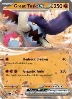 Great Tusk ex — Scarlet & Violet