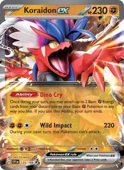 Koraidon ex — Scarlet & Violet