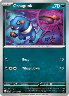 Croagunk — Scarlet & Violet