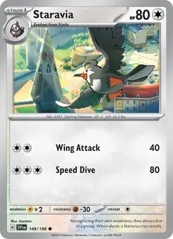 Staravia — Scarlet & Violet