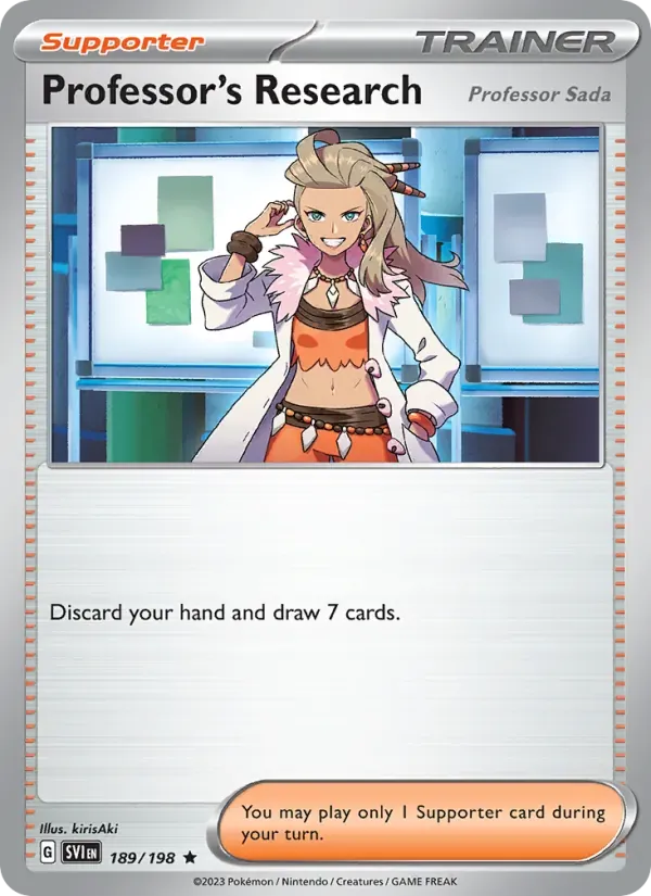 Professor's Research — Scarlet & Violet