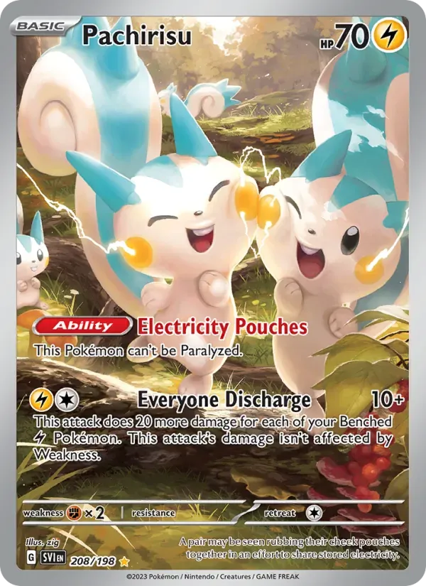 Pachirisu — Scarlet & Violet