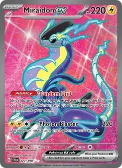 Miraidon ex — Scarlet & Violet