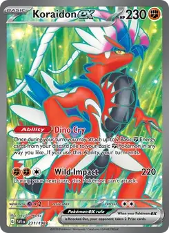 Koraidon ex — Scarlet & Violet