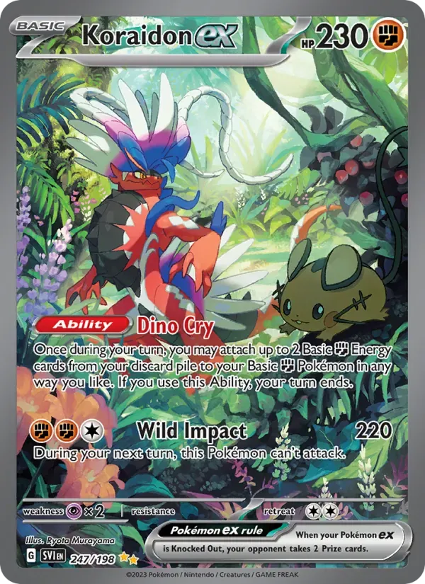Koraidon ex — Scarlet & Violet