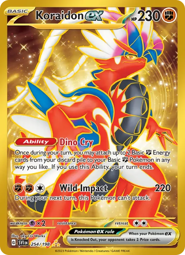 Koraidon ex — Scarlet & Violet