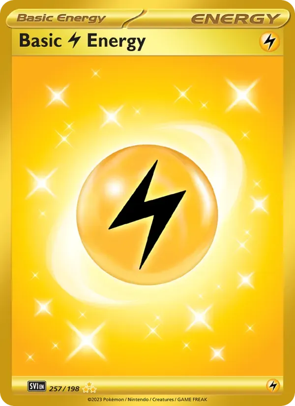 Basic Lightning Energy — Scarlet & Violet