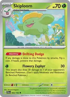 Skiploom — Paldea Evolved