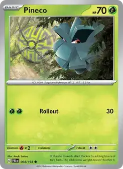 Pineco — Paldea Evolved