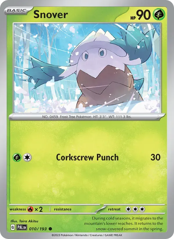 Snover — Paldea Evolved