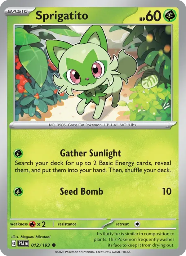 Sprigatito — Paldea Evolved