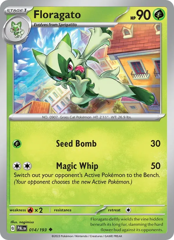 Floragato — Paldea Evolved