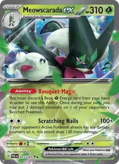 Meowscarada ex — Paldea Evolved