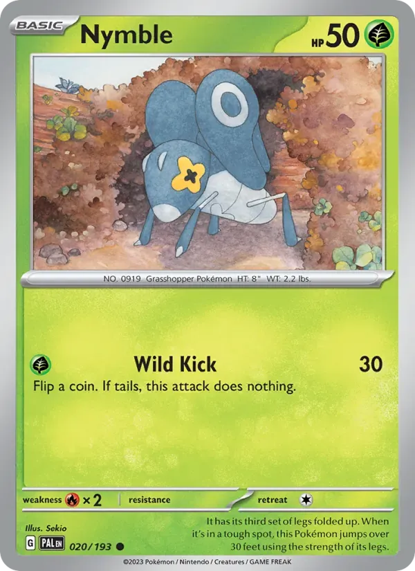 Nymble — Paldea Evolved