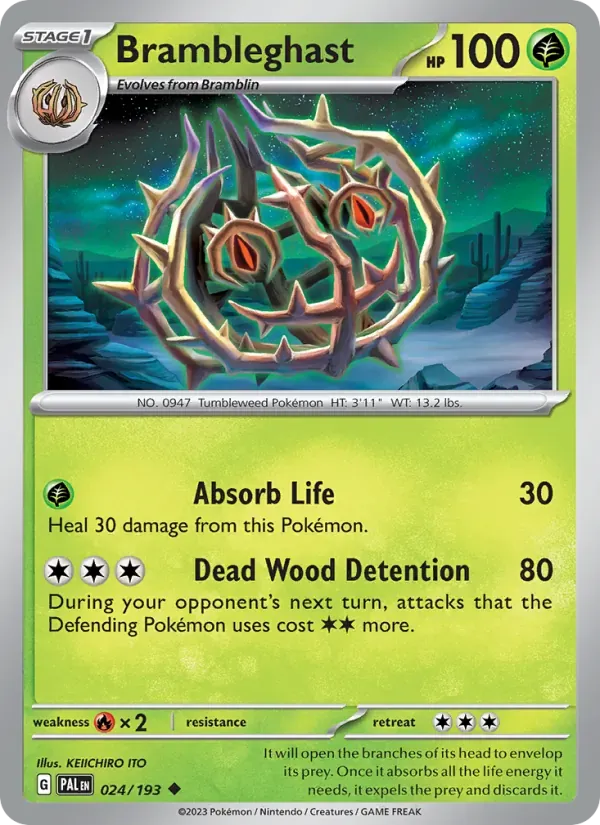 Brambleghast — Paldea Evolved